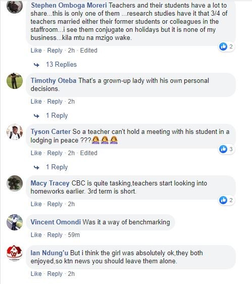 Teacher busted in lodging with his 17 year-old form three student lights up social media
