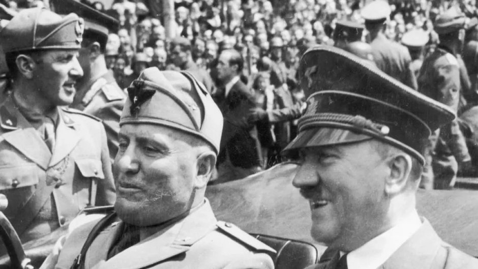 Mussolini i Hitler, fot: Getty Images