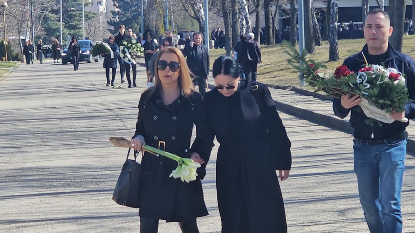 Sahrana Saša Popović