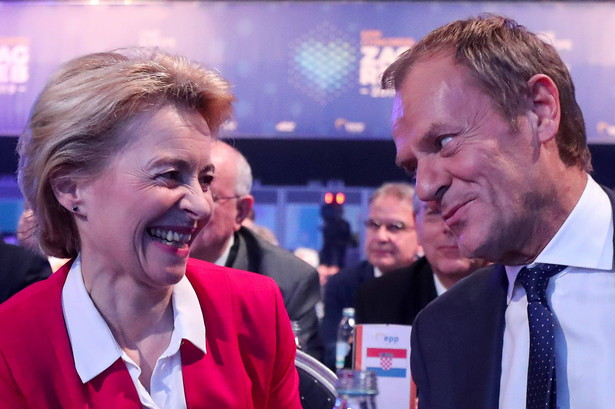 Ursula von der Leyen i Donald Tusk