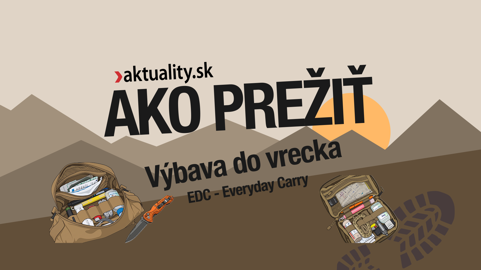 Ako prežiť - výbava do vrecka