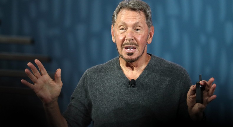 Oracle founder Larry Ellison.