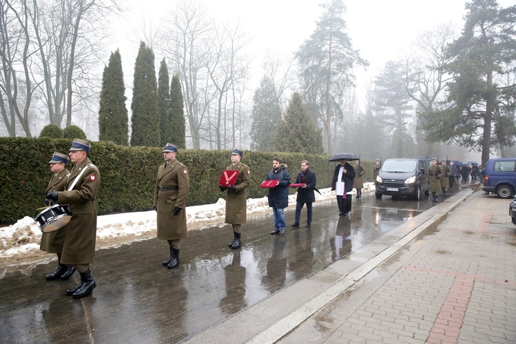 POGRZEB MARII DMOCHOWSKIEJ NA POWĄZKACH