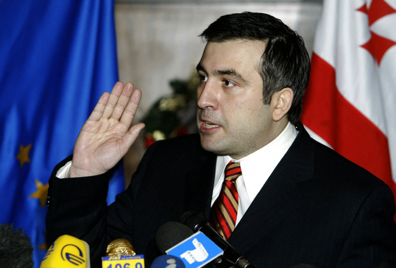 Micheil Saakaszwili, 2004 r.