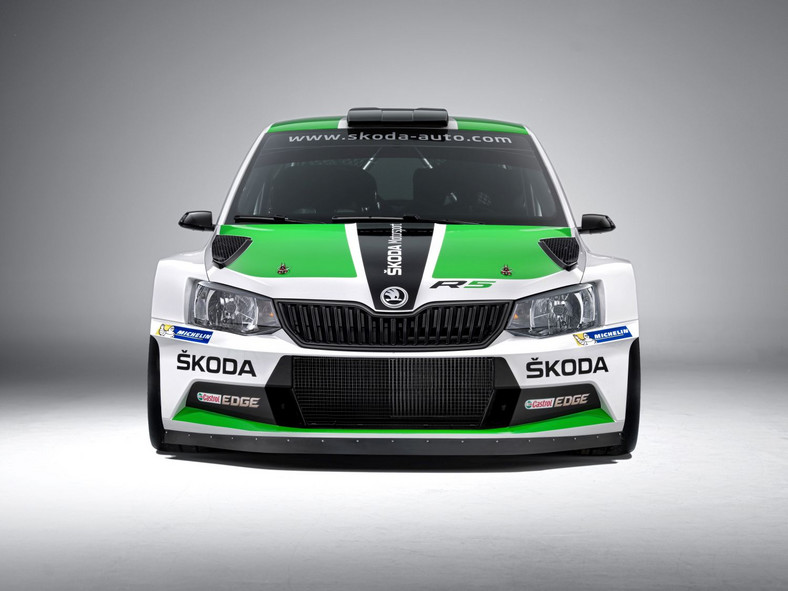 Fabia R5 Rally Car