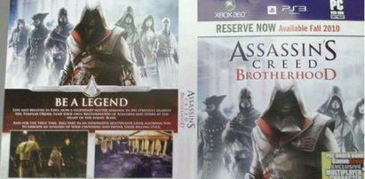 Assassin's Creed: Brotherhood potwierdzony. Premiera zimą.