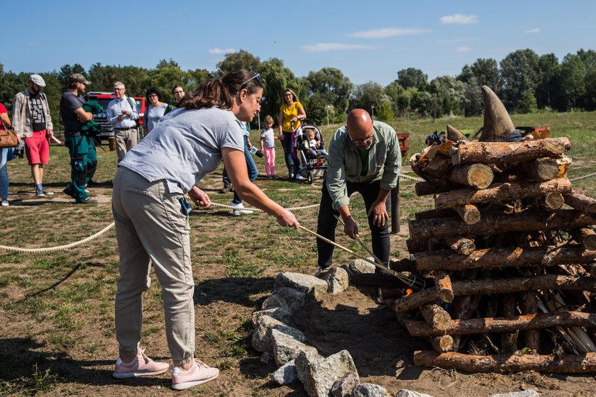 Spalili róg nosorożaca Kiwu w poznańskim zoo