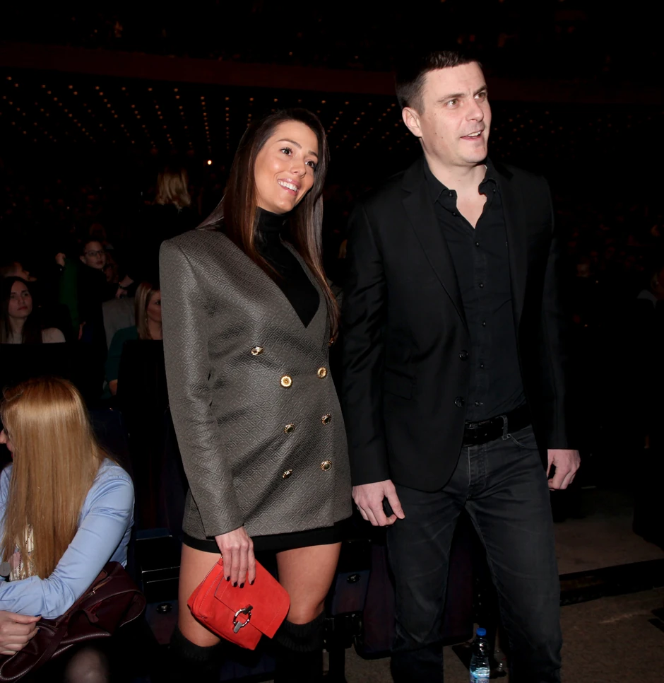 Vuk Kostić sa devojkom Aleksandra Popović