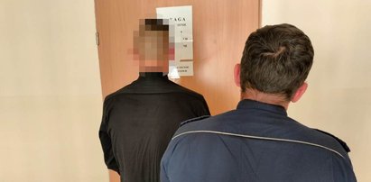 Awantura w hotelu. Policjanci zatrzymali rodzinnego oprawcę