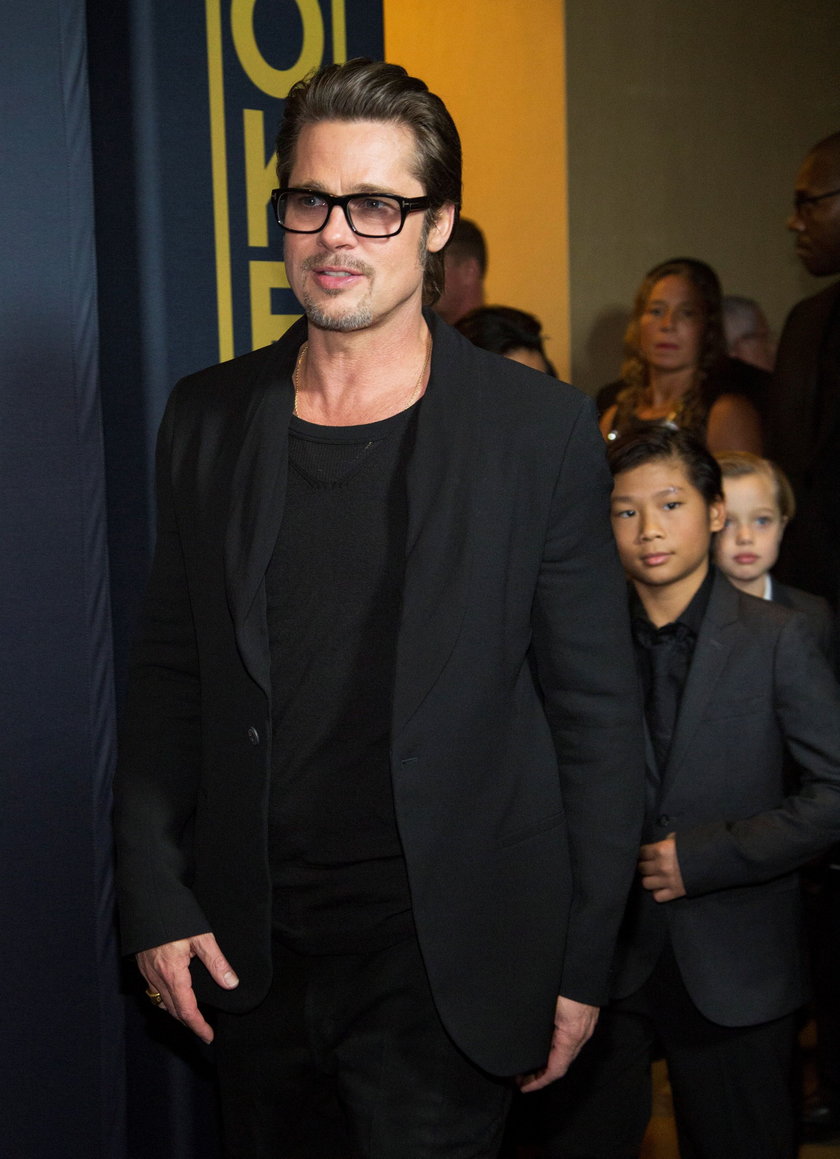 Brad Pitt z dziećmi