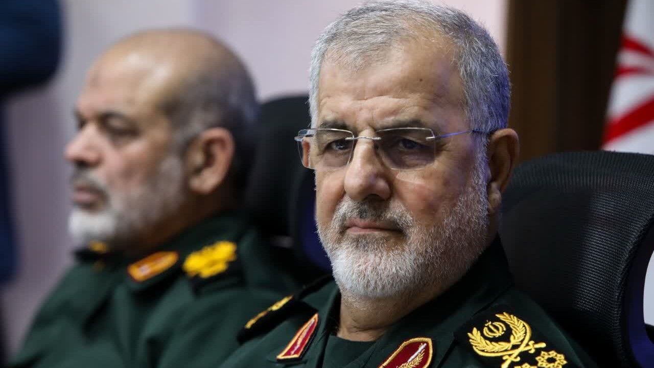 Veliteľ Zboru islamských revolučných gárd generál Mohammad Pakpúr.