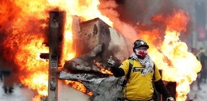 Zamieszki w centrum Paryża. Policja użyła gazu