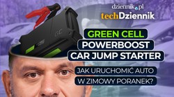 Jak uruchomić auto w zimowy poranek? Green Cell PowerBoost Car Jump Starter [TechDziennik]