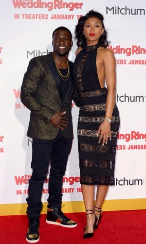 Kevin Hart i Eniko Parrish (po prawej)