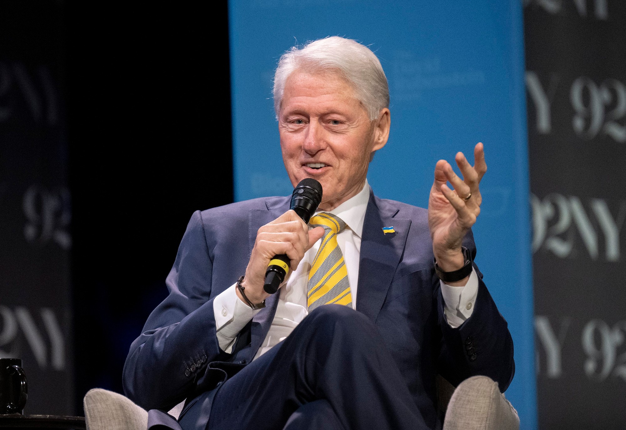 Bývalý americký prezident Bill Clinton.