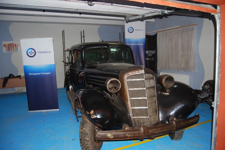 Cadillac kupiony dla Marszałka Józefa Piłsudskiego - stan obecny