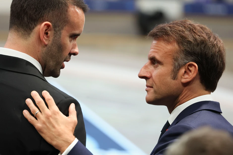 Milojko Spajić i Emanuel Makron