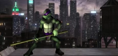 Screen z gry "TMNT - Wojownicze Żółwie Ninja"