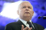 Jarosław Kaczyński biała aureola