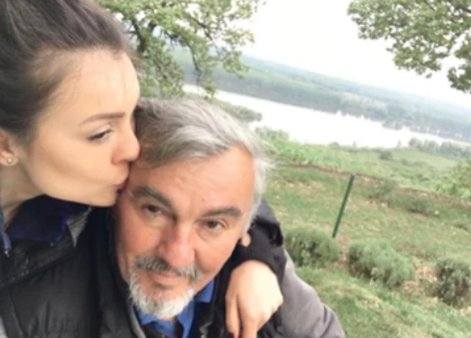Dragana Mićalović sa ocem