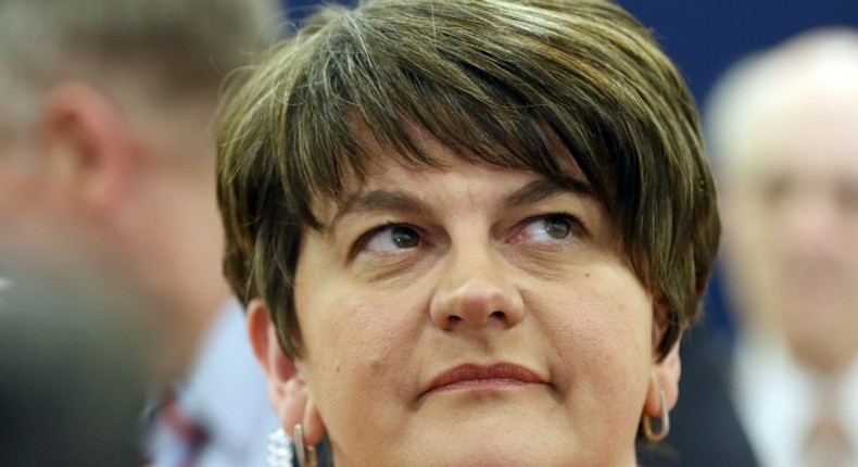 Democratic Unionist Party (DUP) Leader Arlene Foster holds the balance of power in British politics despite being dismissed as a has-been just months ago