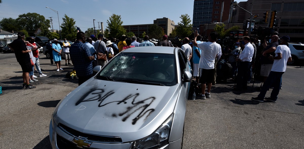 Protest po zastrzeleniu Jacoba Blake'a