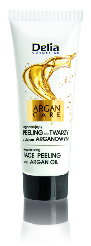 Delia, Argan care, peeling do twarzy 