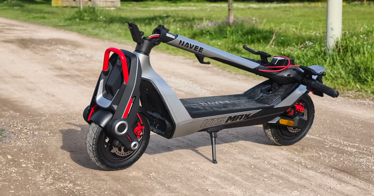 Aus dem Weg! E-Scooter Navee UT5 Max mit Kuhfänger und brachialer Power im Test