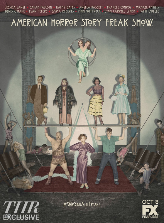 "American Horror Story: Freak Show" - plakat