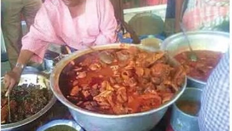 Delta State Popular food vendor ‘Mama Aroma’ burnt to ashes for using water from the mortuary