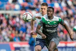 Dwie bramki Durmusa w Zabrzu. Lechia wreszcie wygrała na wyjeździe [WIDEO]