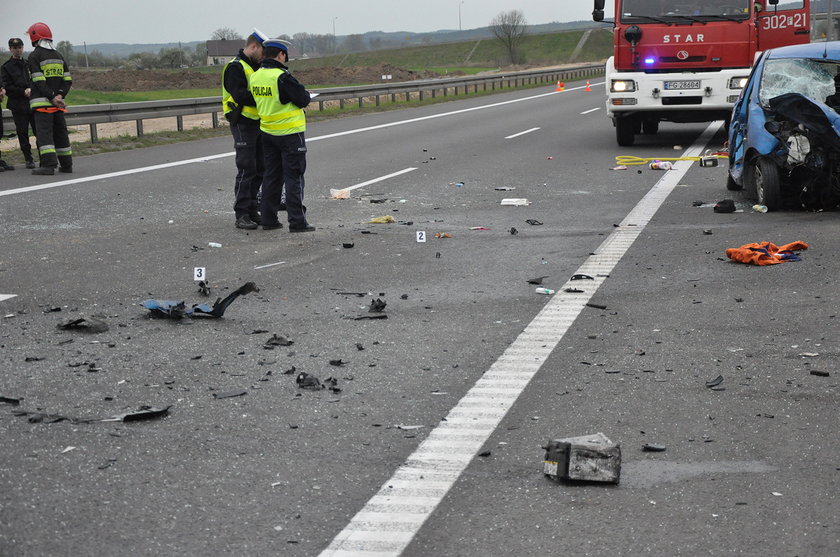 Wypadek na obwodnicy Gorzowa