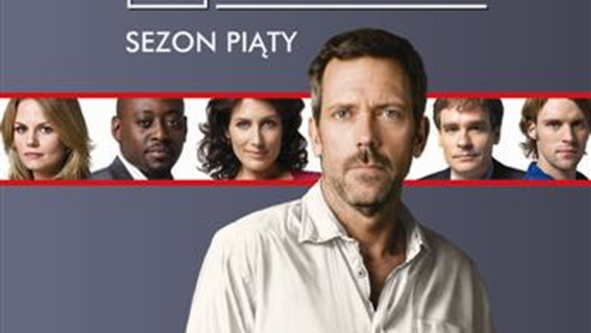 Okładka wydania DVD 5. sezonu "Dr House"