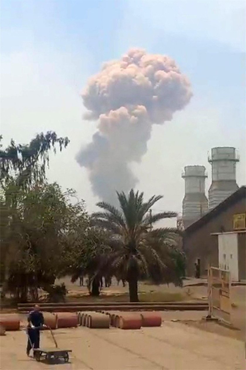The cause of the explosion is not yet known.