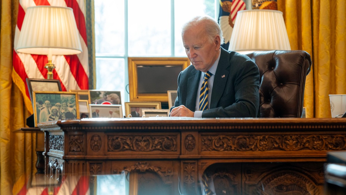 Joe Biden wygłosi pożegnalne orędzie do narodu w środę, a w poniedziałek specjalne przemówienie o polityce zagranicznej [Źródło: PAP]