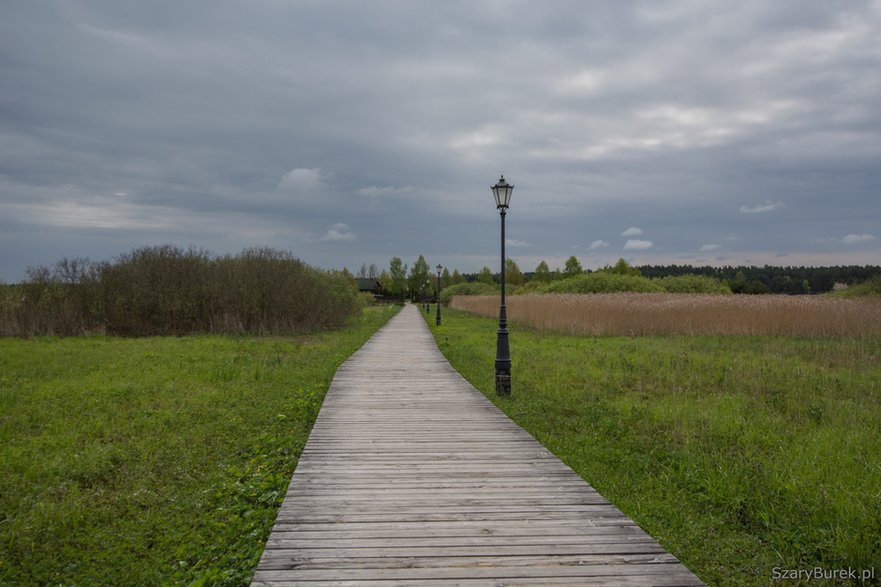 Kładka prowadząca na pustelnię, maj 2023 r.