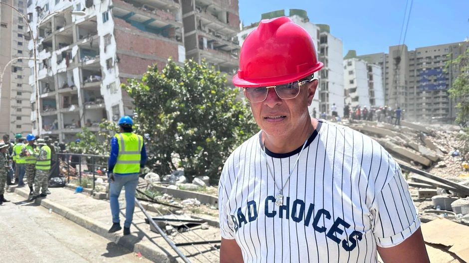 Migel Oskar kaže da je potrebno više podrške vlasti tokom izvlačenja preživelih | Foto: BBC