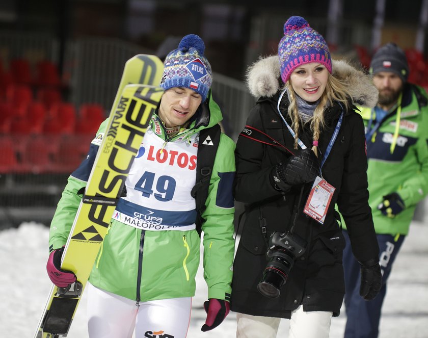 Kamil Stoch i Ewa Bilan-Stoch