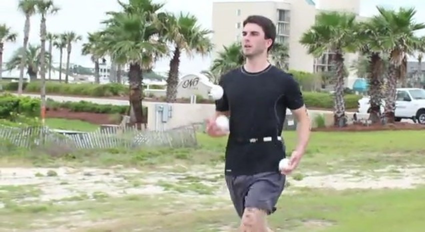 Na kraju je trčao i završio takmičenje