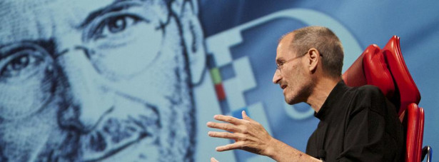 Steve Jobs, CEO Apple Inc, przemawia na konferencji "All Things Digital " w Palos Verde, Kalifornia, USA