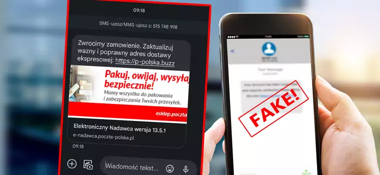 Oszustwo na Pocztę Polską. Przez tego SMS-a możesz stracić wszystkie pieniądze