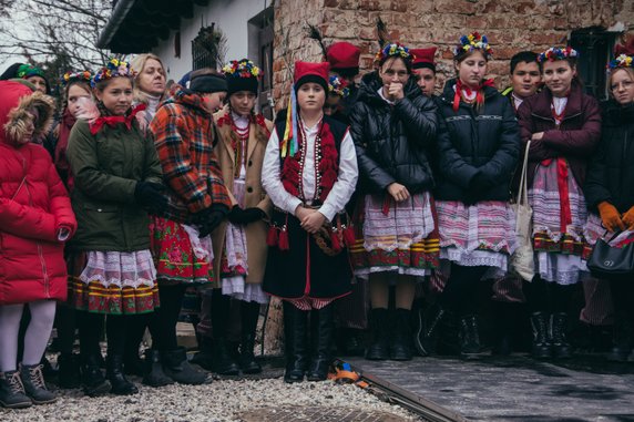 Uczniowie szkół podstawowych prezentowali gościom fragmenty "Wesela"