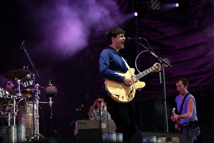 Vampire Weekend na festiwalu Open'er 2019. 3 czerwca 2019 roku.