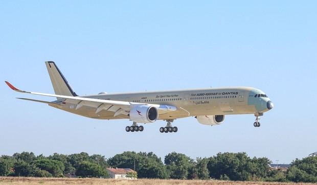 France - Qantas Airbus A350-1000ULR - Project Sunrise test flight