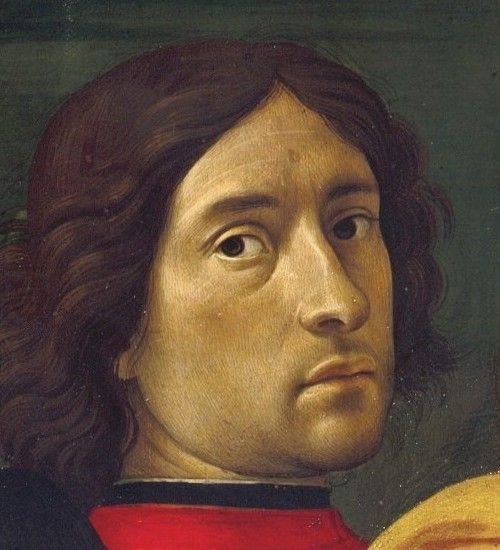 Domenico Ghirlandaio, autoportret (domena publiczna)