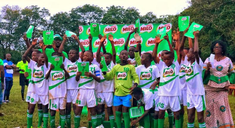 Milo U-13 Champions League: Nkawkaw Methodist Primary crowned Zone 4 champions