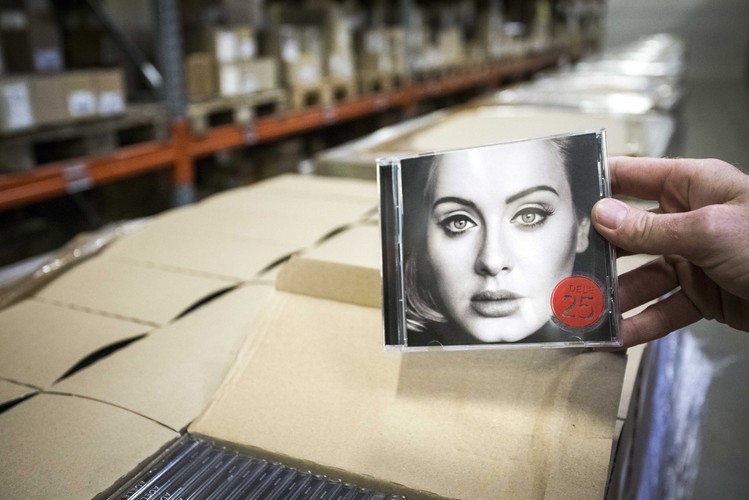 9. '25' Adele – 3.380.000