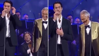 Matteo Bocelli zaśpiewał utwór "Perfect" na festiwalu Viña del Mar. Tylko spójrzcie na reakcję jego ojca