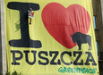 WARSZAWA GREENPEACE AKCJA I LOVE PUSZCZA