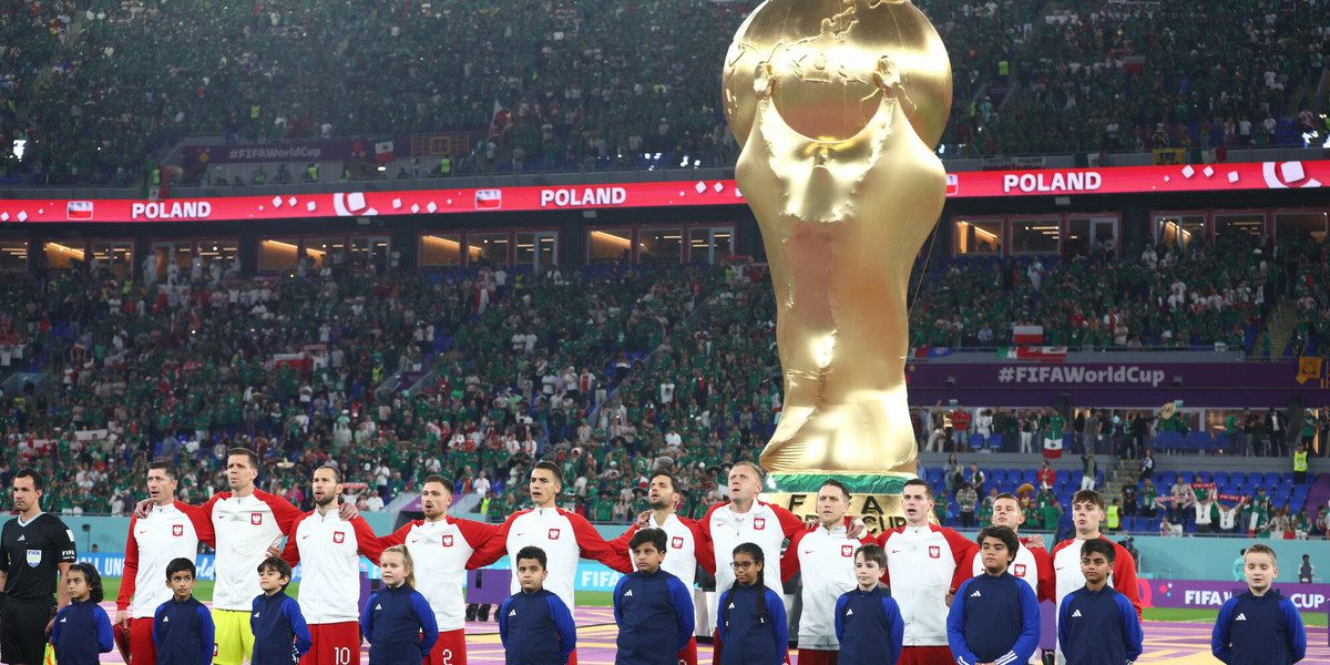 Polska drużyna przed swoim pierwszym meczem na mundialu – z Meksykiem.